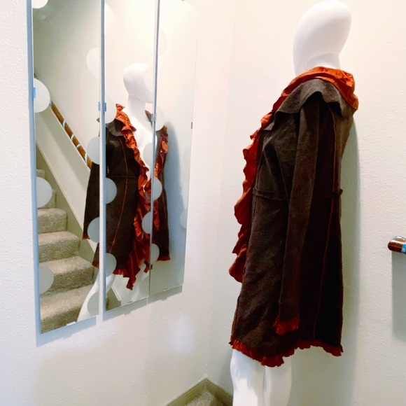 Anthropologie Sparrow Wool & Silk Cardigan Jacket - Picture 8 of 12